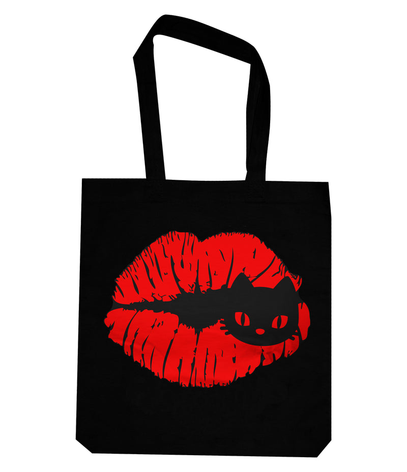 Kiss Meow Tote Bag