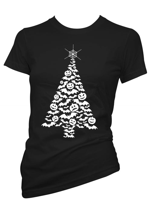 Xmas Bat Tree Tee