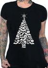 halloween christmas tree holiday tee by pinky star