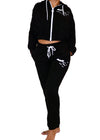 bat gang sweat suit jogger set - pinky star