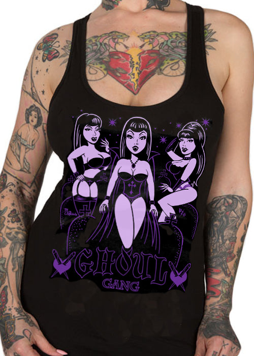 Ghoul Gank Tank Top - Pinky Star