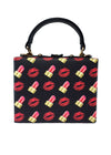 Lipstick Kisses Box Purse