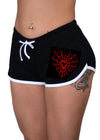 Heart Web Shorts