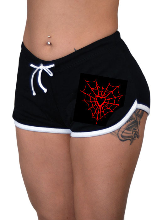Heart Web Shorts