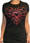 Heart Web Tee