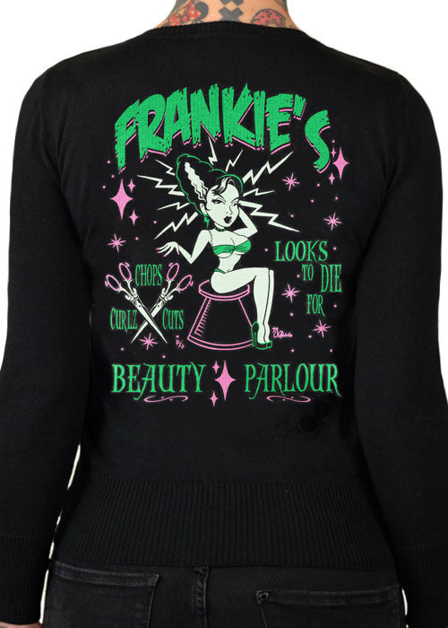 looks to die for monster cardigan by pinky star