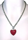 Mini Chained Heart Necklace