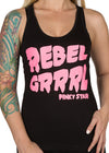 Rebel Grrrl Racerback Tank Top