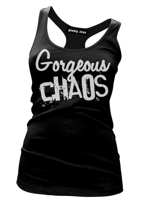 gorgeous chaos tank - pinky star
