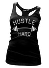 hustle hard tank - pinky star