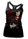 purrr evil cat tank - pinky star