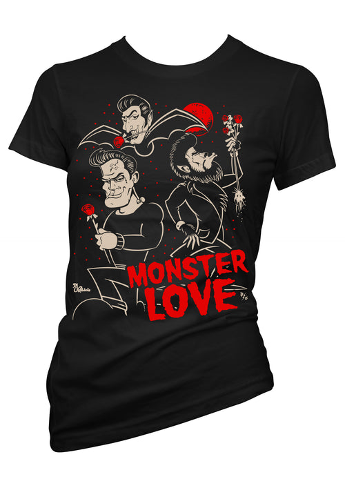 monster love tee - pinky star
