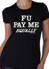 FU pay me equally tee - pinky star