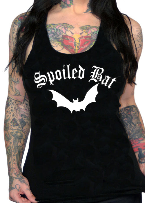 spoiled bat tank top - pinky star