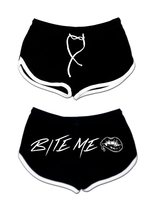 bite me shorts - pinky star