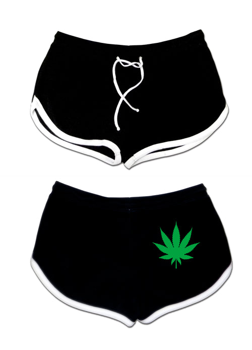 sweet leaf shorts - pinky star