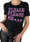 Please Please Me Cropped Tie Tee