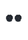 Black Rose Earrings