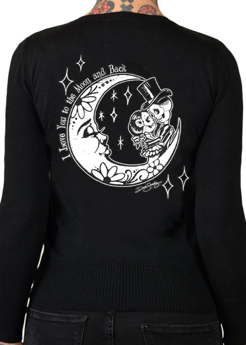 I love you to the moon and back cardigan