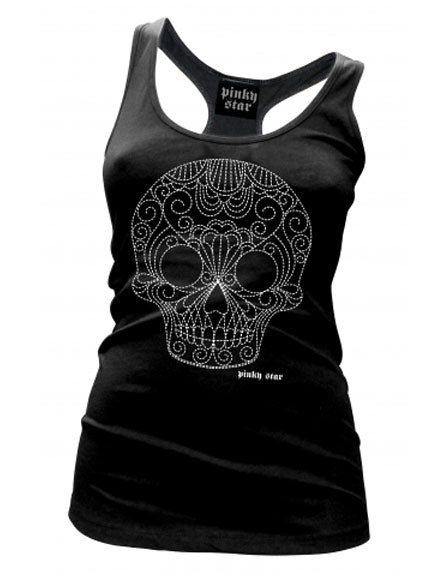 sugar skull - pinky star